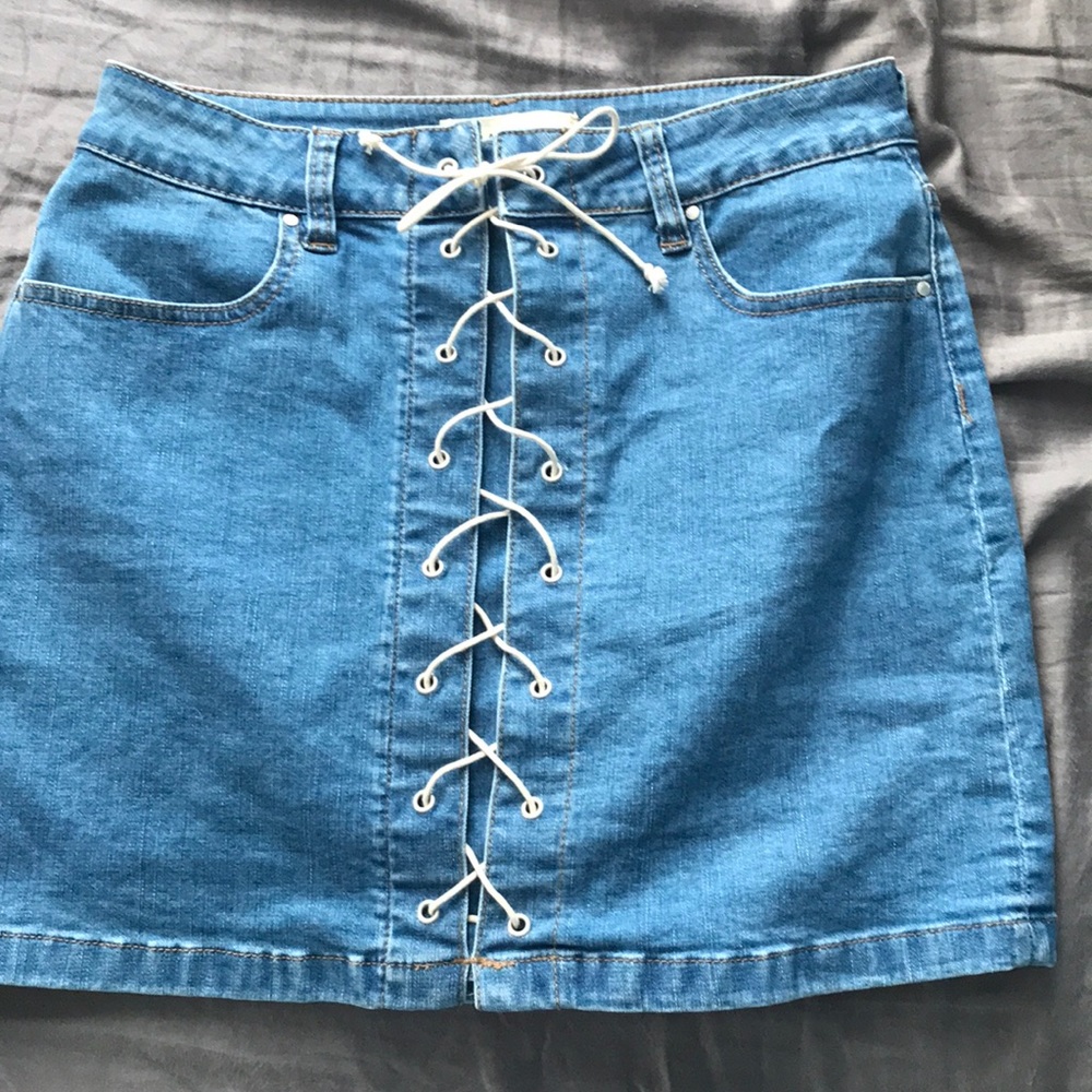 Pacsun denim skirt